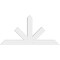 Ekena Millwork Saratoga Architectural Grade PVC Gable Bracket, 48"W x 24"H x 2"D x 4"F, 12/12 Pitch GBP048X24X0204SAR00 - alternate 5